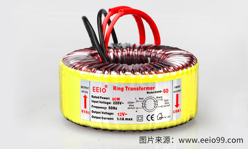 60W低频环形变压器