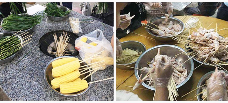 伟徳app户外烧烤活动