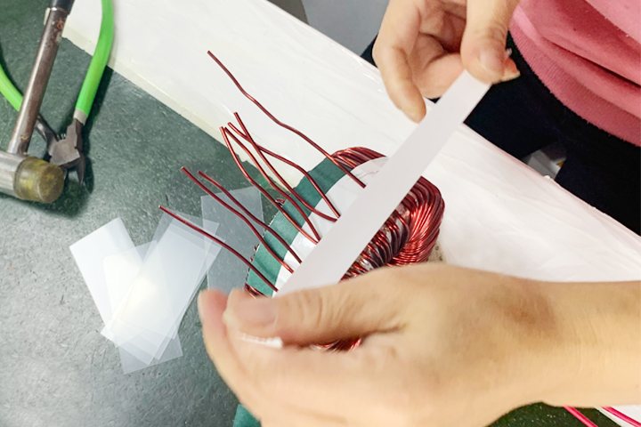 环形变压器内部玛拉胶绕制-伟徳app