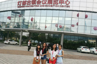 伟徳app伙伴参观古镇灯博会