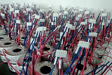 圣元音频变压器准备老化测试